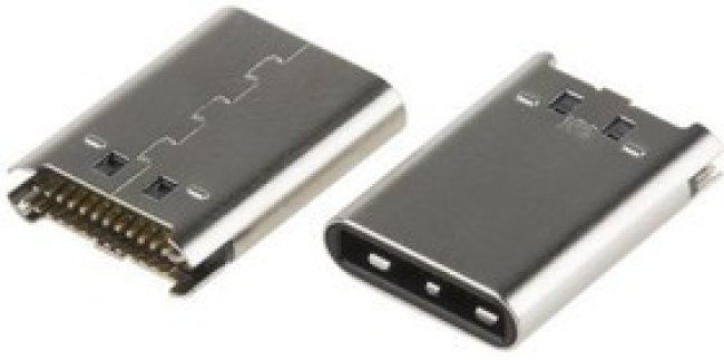 CX60-24S-UNIT, Вилка, USB C, CX, на PCB, SMT, PIN: 24, горизонтальный, Gen2, USB 3.1