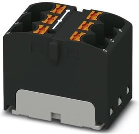 3273804, DIN Rail Terminal Blocks PTFIX 6X4 BK 3273804, DIN Rail Terminal Blocks PTFIX 6X4 BK