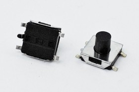 Тактовая кнопка, 6.2x 6.2x 5.0, алгоритм работы NO, TD-07XB