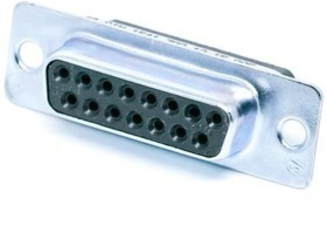 702-13-15-005, D-Sub Standard Connectors DAUH-15S-FO