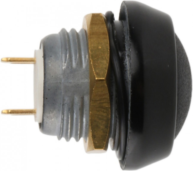59-111, Pushbutton Switch OFF-(ON) 1NO Panel Mount Black 59-111, Pushbutton Switch OFF-(ON) 1NO Panel Mount Black