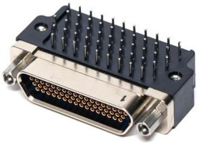 MWDM2L-51SCBRPT-.110, D-Sub Micro-D Connectors MICR D PCB 51SKT CNT JKPOST NICKEL