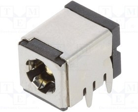 C9753-DGYB0000R, Гнездо, питания DC, "папа", 5,5/2,5мм, 5,5мм, 2,5мм, THT