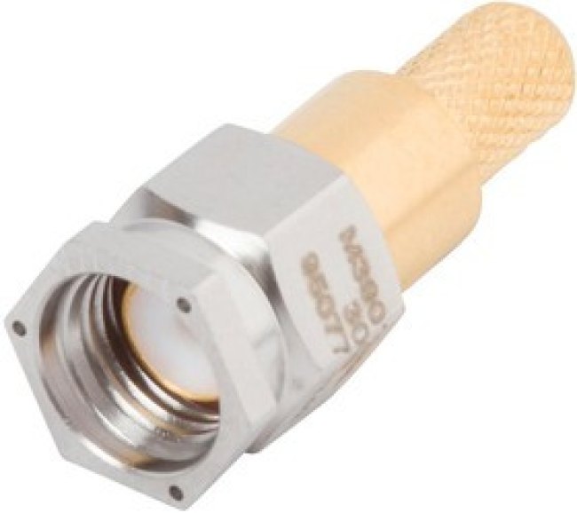 M39012/55-3009, RF COAX CONN, SMA PLUG, 50 OHM, CABLE