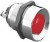MP0012/RD, Push Button Switch, Momentary, Panel Mount, 19.2mm Cutout, SPST, 50V