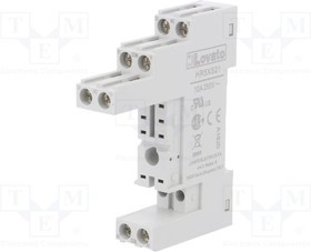 HR5XS21, Панелька, PIN: 8, 10А, 250ВAC, Монтаж: DIN, Серия: HR30, HR50