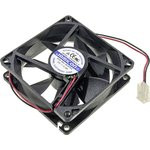 JF0825B1H-R, вентилятор 12В 80х80х25мм подшипник качения 3000об/мин