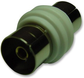 PSG01752, РЧ/Коаксиальный адаптер, TV Коаксиальный, Гнездо, TV Коаксиальный, Гнездо, Прямой Переходник