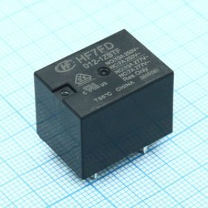 HF7FD/012-1ZSTF, Реле силовое 20А одна группа на переключение катушка 12В HF7FD/012-1ZSTF, Реле силовое 20А одна группа на переключение катушка 12В
