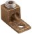 PNL-1/0-L, Terminals Copp MECH Lug 1 Hole Straight