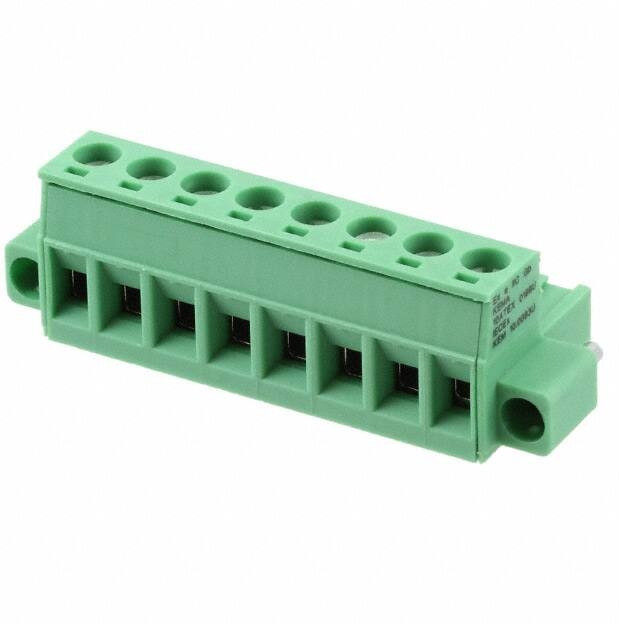 1795611, Pluggable Terminal Blocks 8 Pos 5.08mm pitch Plug 24-12 AWG Screw