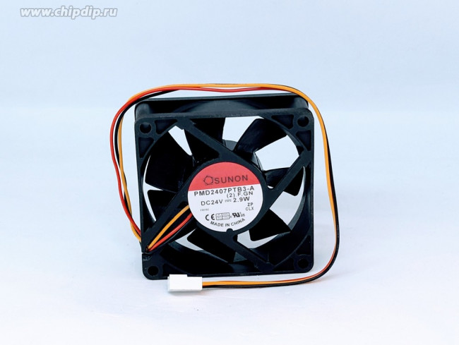 Вентилятор Sunon PMD2407PTB3-A 70x25мм 24V 2.9W 0.12A