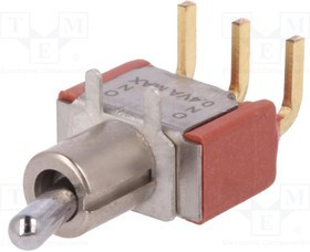 7101MD9ABE, Switch Toggle ON None ON SPDT Round Lever PC Pins 20VAC 20VDC 0.4VA PC Mount with Bracket Medical Bulk 7101MD9ABE, Switch Toggle ON None ON SPDT Round Lever PC Pins 20VAC 20VDC 0.4VA PC Mount with Bracket Medical Bulk