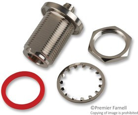 242125, BULKHEAD ADAPTER, SMA JACK-N JACK