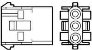 1-480703-9, Pin &amp; Socket Connectors CAP HOUSE 4 POS BLACK UL94V-2