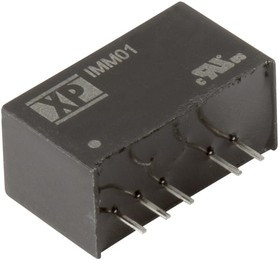IMM0112S15, IMM01 1W Isolated DC-DC Converter Through Hole, Voltage in 9 18 V dc, Voltage out 15V dc