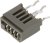 04FMN-BTK-A (LF)(SN), FMN 1mm Pitch 4 Way Straight Female FPC Connector, Top Entry 04FMN-BTK-A (LF)(SN), FMN 1mm Pitch 4 Way Straight Female FPC Connector, Top Entry