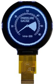 MDCOG128128B6W-F2NMLW, Графический ЖК-дисплей, 128 x 128 Pixels, Белый на Черном, 3В, Параллельный, Передающий MDCOG128128B6W-F2NMLW, Графический ЖК-дисплей, 128 x 128 Pixels, Белый на Черном, 3В, Параллельный, Передающий