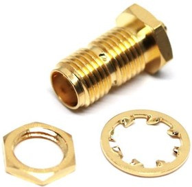 901-10175, RF Adapters - Between Series SMA Female to U.FL/ AMC Male Adapter