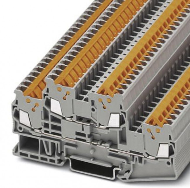 3205116, DIN Rail Terminal Blocks DBL LEV W/FAST CNT 3205116, DIN Rail Terminal Blocks DBL LEV W/FAST CNT