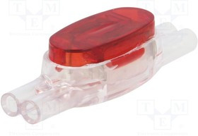 SL-U1R, Быстрый соединитель, Presslok, IDC, 19AWG-24AWG, красный