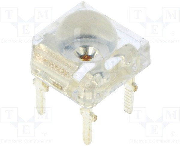 OS5RKAZ281P, LED Super Flux; oval; 7.62x7.62mm; red; 4200?5800mcd; 80°; 80mA