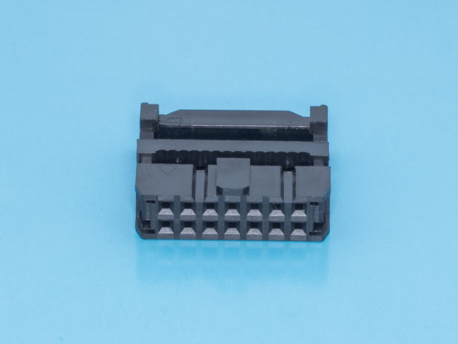 IDC-14, Разъем IDC 2х7 гнездо на плоский кабель, шаг 2.54мм IDC-14, Разъем IDC 2х7 гнездо на плоский кабель, шаг 2.54мм