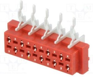 TMM-5-0-10-2, Провод-плата, гнездо, "мама", PIN: 10, THT, на PCB, 30В, 1А, Конф: 2x5 TMM-5-0-10-2, Провод-плата, гнездо, "мама", PIN: 10, THT, на PCB, 30В, 1А, Конф: 2x5