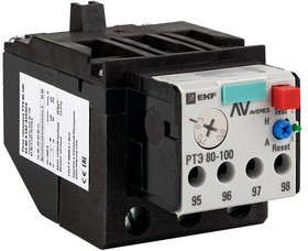 Реле тепловое РТЭ 80-100 63-80А EKF AVERES rel-80-100-63-80-av