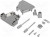 L6260-0106-03, Корпус: для разъемов D-Sub, D-Sub 25pin, D-Sub HD 44pin, UNC4-40