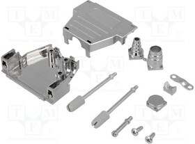L6260-0106-03, Корпус: для разъемов D-Sub, D-Sub 25pin, D-Sub HD 44pin, UNC4-40