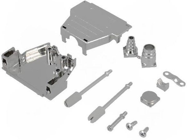 L6260-0106-03, Корпус: для разъемов D-Sub, D-Sub 25pin, D-Sub HD 44pin, UNC4-40