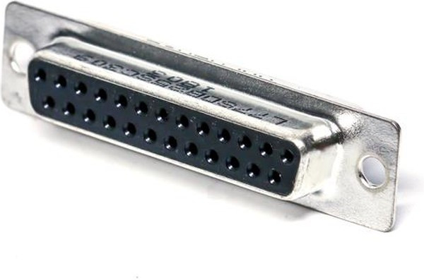 L77SDB25SC309, D SUB CONN, RCPT, DB, 25POS, SOLDER CUP