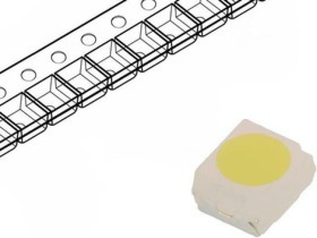 VLMW41R1T1-7K8L-08, Standard LEDs - SMD White SMD PLCC2 VLMW41R1T1-7K8L-08, Standard LEDs - SMD White SMD PLCC2