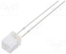 OSO5PA7NE1B, LED; rectangular; 5x5x7mm; orange; 750?1000mcd; 140°; Front: flat OSO5PA7NE1B, LED; rectangular; 5x5x7mm; orange; 750?1000mcd; 140°; Front: flat