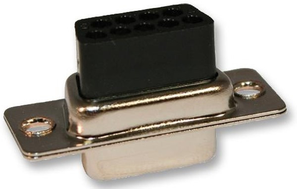 170-050-273L030, Корпус разъема D Sub, 50 вывод(-ов), D Sub, DD, 170 Series, Гнездо, Корпус из Стали