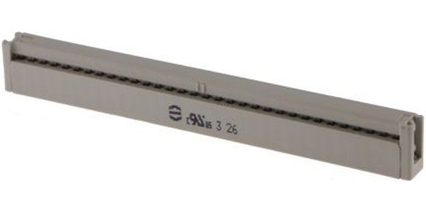 09185647803, 64-Way IDC Connector Socket for Cable Mount, 2-Row