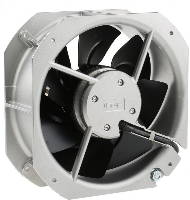 W2E200-HK38-01, W2E200 Series Axial Fan, 230 V ac, AC Operation, 880m³/h, 80W, 350mA Max, 225 x 225 x 80mm
