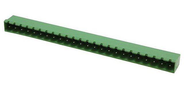 1757462, Pluggable Terminal Blocks 24 Pos 5.08mm pitch Through Hole Header