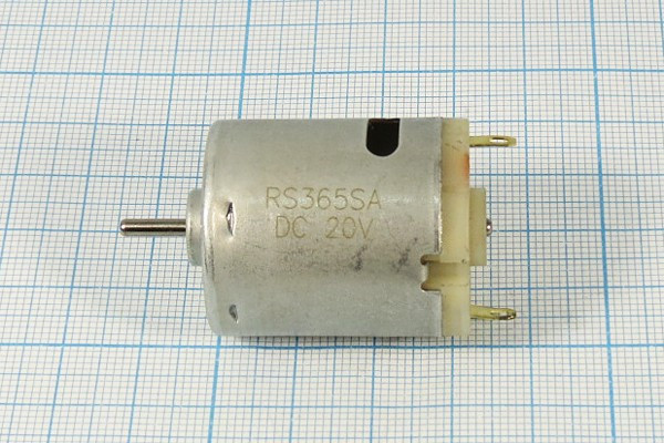 Двигатель 20В, 1,05А, левый, 18900 об\мин, 28x39m51мм; Q-двиг66 двиг 20В\1,05А\лев\18900\ 28x39m51\360SA-1885-20V