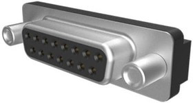 D15S91C6PX00LF, D-Sub Standard Connectors 15P SKT STR PRESSFIT SHELL SIZE A