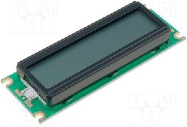 RC1602D-GHY-ESX, Дисплей: LCD, алфавитно-цифровой, STN Positive, 16x2, серый, LED RC1602D-GHY-ESX, Дисплей: LCD, алфавитно-цифровой, STN Positive, 16x2, серый, LED