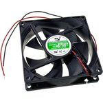 Y-Y9225H12B, вентилятор 12В 90х90х25мм (аналог JF0925B1H) подшипник качения клеммы