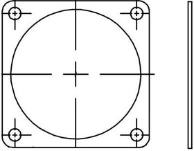 930-001K08, Circular MIL Spec Tools, Hardware &amp; Accessories GSKT FLANGE MT RCPT CONNECTOR