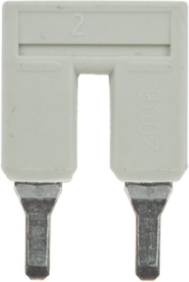 2006-402, 2-конт. перемычка изолированная, св.-серая