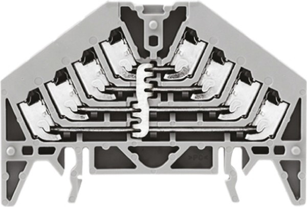 1173890000, P Series Grey DIN Rail Terminal Block, 1.5mm², Quadruple-Level, Push In Termination 1173890000, P Series Grey DIN Rail Terminal Block, 1.5mm², Quadruple-Level, Push In Termination