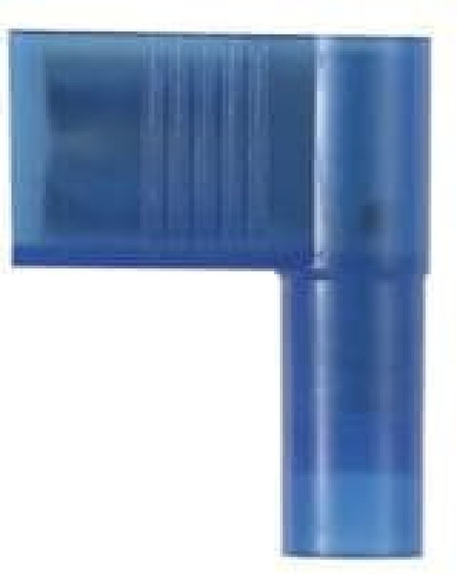 DNFR14-250B-L, Terminals FEM DISC 16-14AWG R/A BLUE