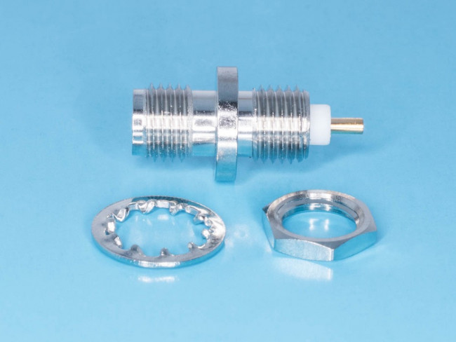 SMA-BJ, Разъём высокочастотный , крепление гайка