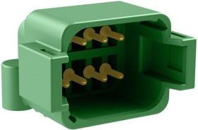 ATF13-08PC-BM11, Автомобильный разъем, Board Lock AT Series, Right Angle Receptacle, 8 контакт(-ов)