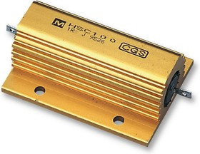 1-1630027-0, Резистор, 2.4 Ом, HS Series, 300 Вт, ± 5%, Штырь с Резьбой, 2.5 кВ